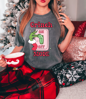 Grinch Mode DTF Print