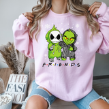 Grinch Skellington Friends DTF Print