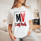 MV Reds Grunge Box DTF Print