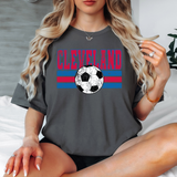 Cleveland Soccer Grunge DTF Print