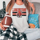Grunge Longhorns DTF Print