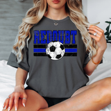 Redoubt Soccer Grunge DTF Print