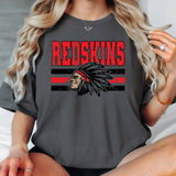 Grunge Redskins 01 DTF Print