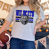 Grunge Wildcats DTF Print