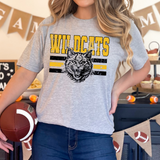 Grunge Wildcats DTF Print