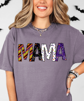 Mama Halloween Doodle DTF Print