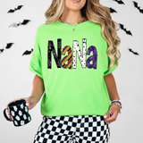 Nana Halloween Doodle DTF Print