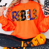 Rebels Halloween Doodle DTF Print