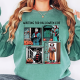 Waiting For Halloween Like Horror DTF Print