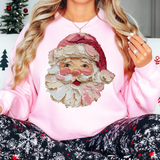 Hand painted Santa DTF Print