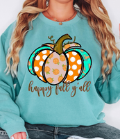 Happy Fall Yall DTF Print