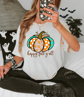 Happy Fall Yall DTF Print