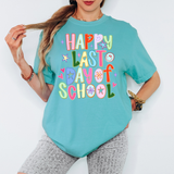 Happy Last Day of School Cute Doodle DTF Print