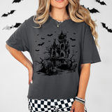 Haunted House DTF Print