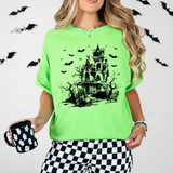 Haunted House DTF Print