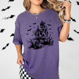 Haunted House DTF Print