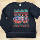 Super Christmas Super Hero DTF Print