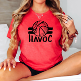Havoc Basketball with Heart DTF Print