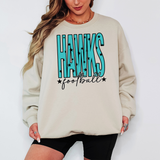 Hawks Football Star Power Team Sports DTF Print