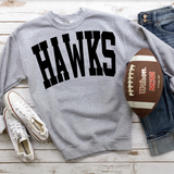 Hawks Solid Arch DTF Print