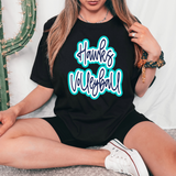 Hawks Volleyball Outline DTF Print