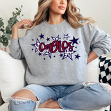 Eagles Retro Star DTF Print