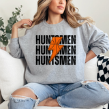 Huntsmen Basketball Bolt DTF Print