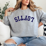 Loftis Upside Down Arch Varsity Team DTF Print