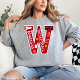 Warriors Basketball Collage Teams DTF Print