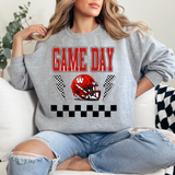 Checker Bolt Game Day DTF Print