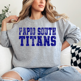 Papio South Titans Grunge DTF Print