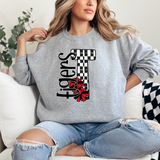 Tigers Checker Cheer DTF Print