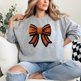 Faux Yarn Bow DTF Print
