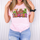 Hello Summer DTF Print