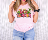 Hello Summer DTF Print