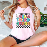 Back to School Hello Checker 03 DTF Print