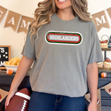 Highlanders Oval Retro DTF Print