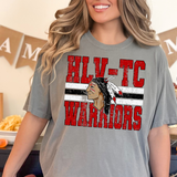 HLV TC Warriors Grunge DTF Print