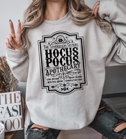 Hocus Pocus Apothecary  Screen Print LOW HEAT