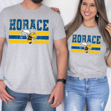 Grunge Horace Hornets DTF Print