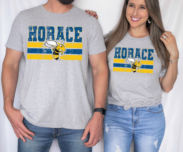 Grunge Horace Hornets DTF Print