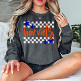 Hornets Checker Star DTF Print