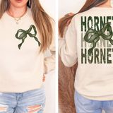 Hornets Matching Stacked Camo Greens DTF Print