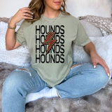 Hounds Baseball Bolt DTF Print