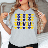 Hounds Heart Collage DTF Print