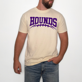 Hounds Football Arched DTF Print