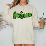 Huntsmen Crackle Cursive Teams DTF Print