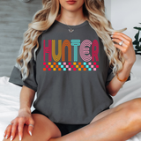 Checker Doodle Hunter DTF Print