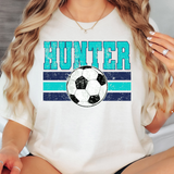 Grunge Hunter Soccer DTF Print