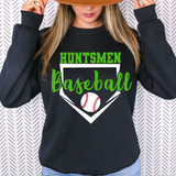 Huntsmen Baseball Plate DTF Print